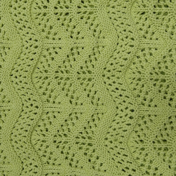 Maurice's Green Cotton Blend Sweater, Sz M - Picture 2 of 6